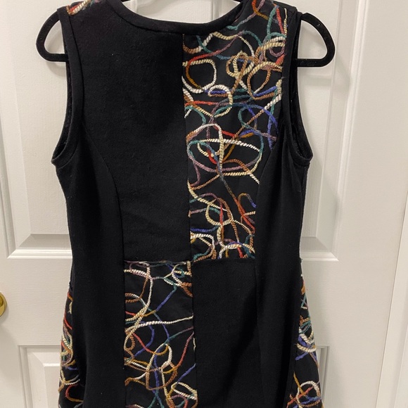 Multicolor Embroidered Mini Dress - Picture 6 of 10